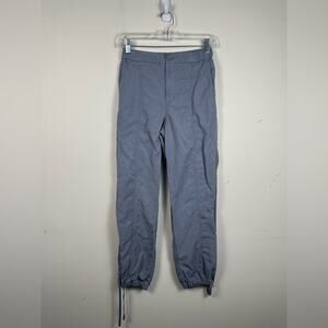 Vuori Women's Blue Grey 100% Lyocell Coastline Pant Adjustable Tie Ankle Size XS